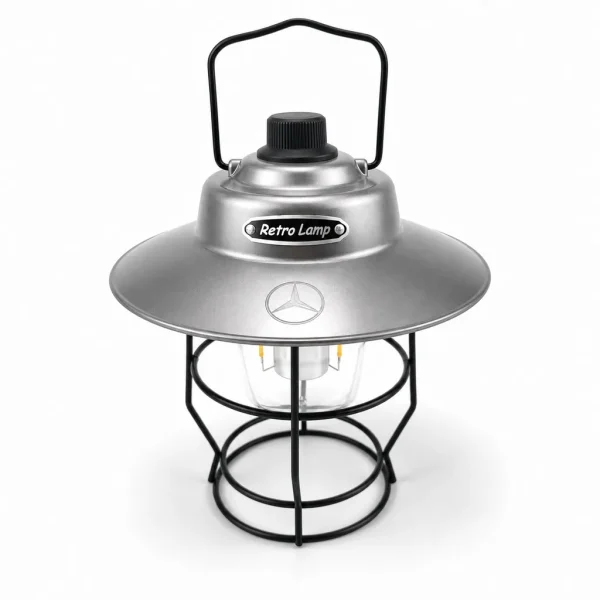 JD-L797 Rechargeable LED Retro Camping Lantern Portable Hanging Tent Light