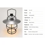 JD-L797 Rechargeable LED Retro Camping Lantern Portable Hanging Tent Light