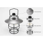 JD-L797 Rechargeable LED Retro Camping Lantern Portable Hanging Tent Light