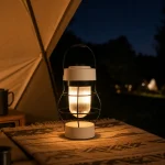 JD-L798 Rechargeable LED Camping Lantern Vintage Retro Hanging Tent Light