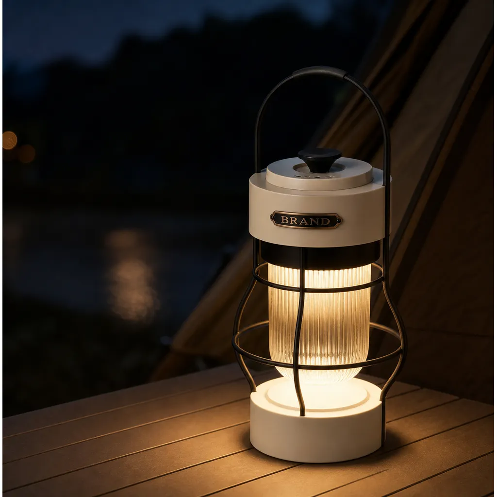 JD-L798 Rechargeable LED Retro Camping Lantern