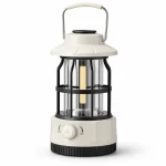 JD-L800 Retro LED Camping Lantern Warm Light Portable Outdoor Hanging Lamp