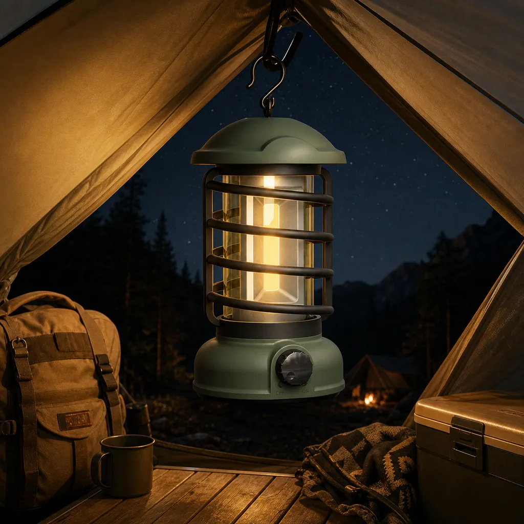 JD-L800B Battery Powered COB LED Camping Lantern