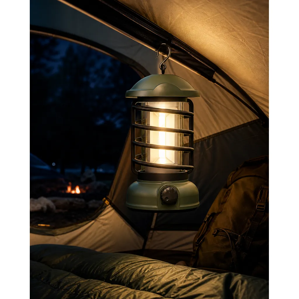 JD-L800B Battery Powered COB LED Camping Lantern