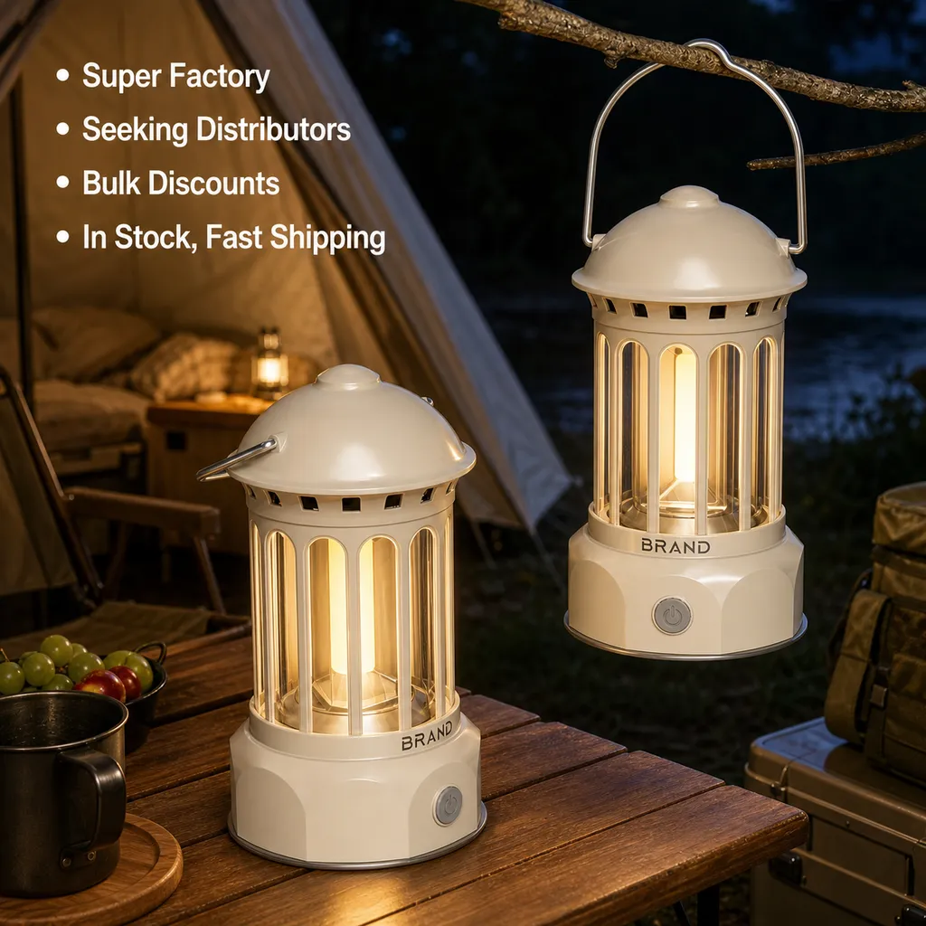 JD-L800B Rechargeable COB Camping Lantern Type-C