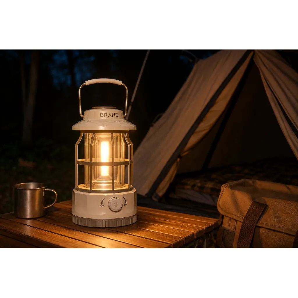JD-L800S Rechargeable COB Camping Lantern Portable Hanging Tent Light