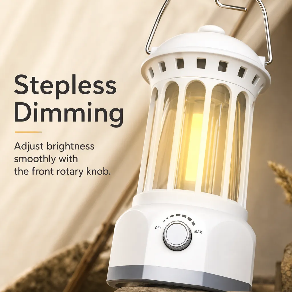 JD-L800SR Rechargeable Camping Lantern