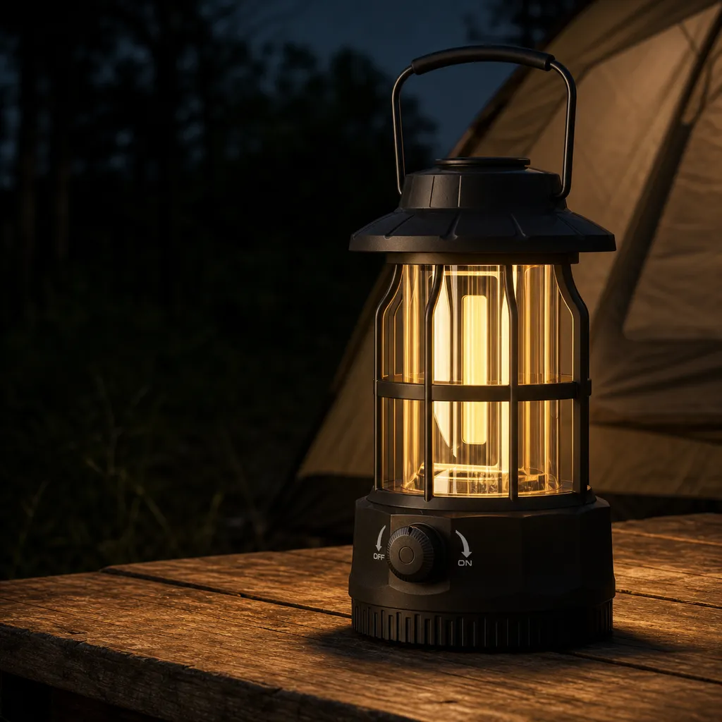JD-L801B Rechargeable COB LED Camping Lantern