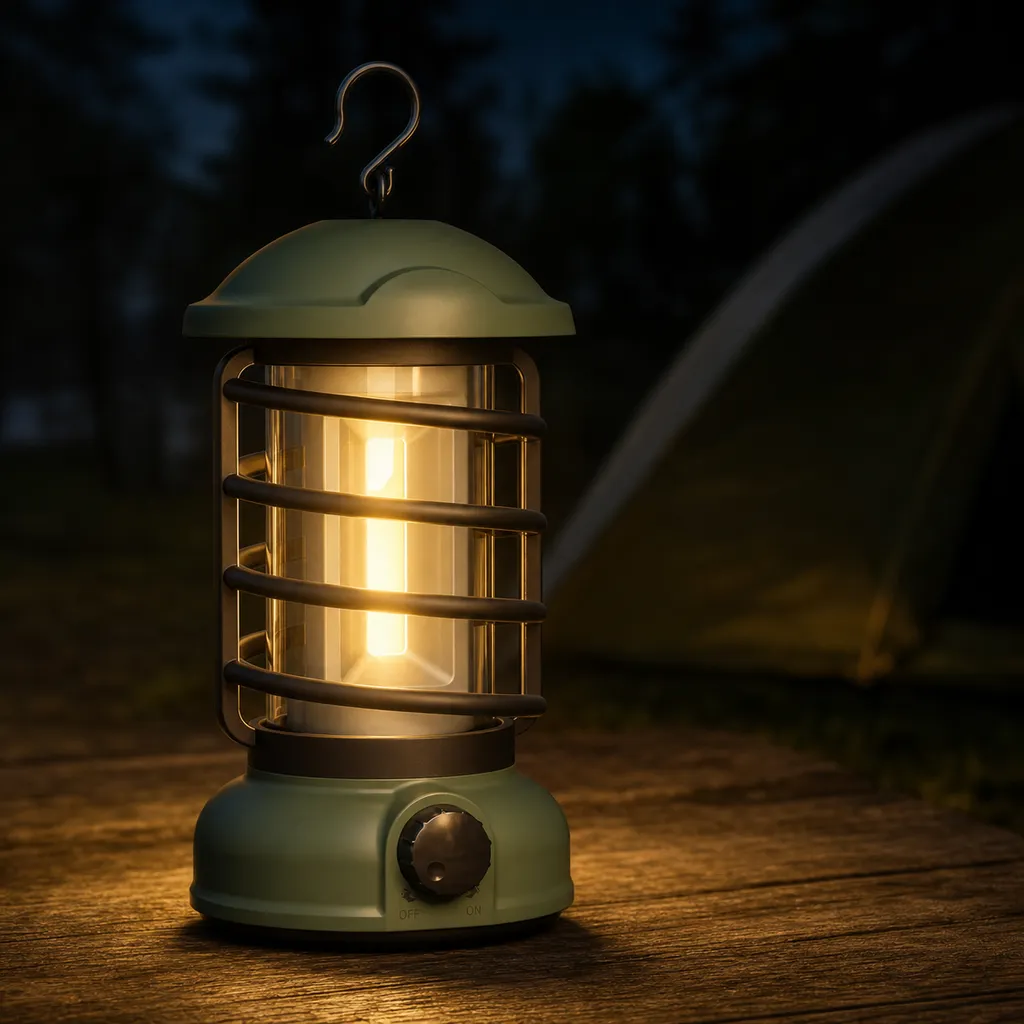 JD-L803B Rechargeable COB LED Camping Lantern