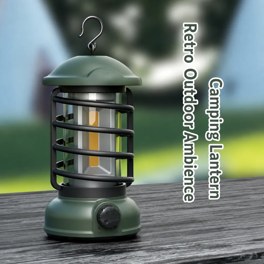 JD-L803B Rechargeable COB LED Camping Lantern