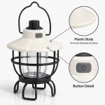 JD-L805 Creative Camping Lantern Hanging Decorative Gift Lamp