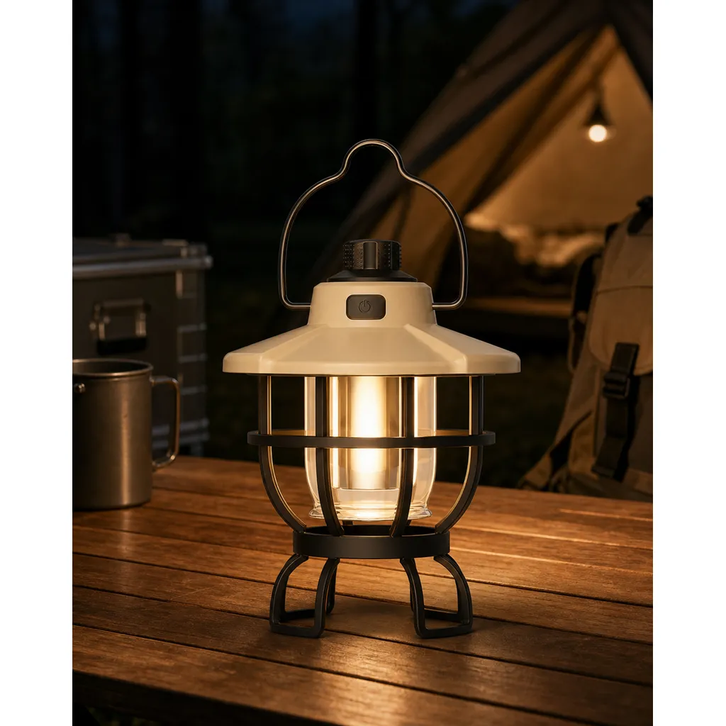 JD-L805 Rechargeable LED Camping Lantern Type-C IPX4