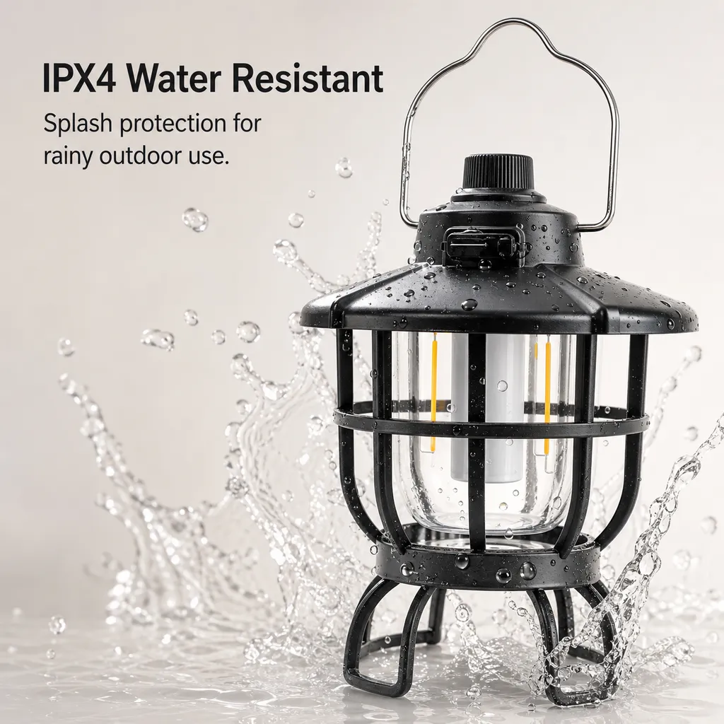 JD-L805 Rechargeable LED Camping Lantern Type-C
