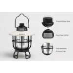 JD-L805 Rechargeable LED Camping Lantern Type-C