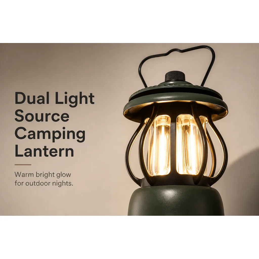 JD-L806 Rechargeable LED Camping Lantern Dual Light