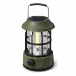 JD-L901BR Solar Rechargeable LED Camping Lantern
