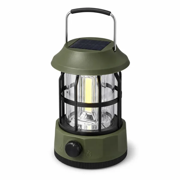 JD-L901BR Solar Rechargeable LED Camping Lantern
