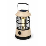 JD-L901BR Solar Type-C Rechargeable LED Camping Lantern