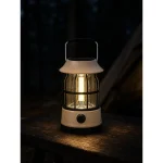 JD-L901BR Solar Type-C Rechargeable LED Camping Lantern