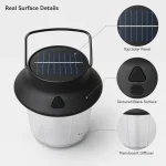 JD-L904BR Solar LED Camping Lantern