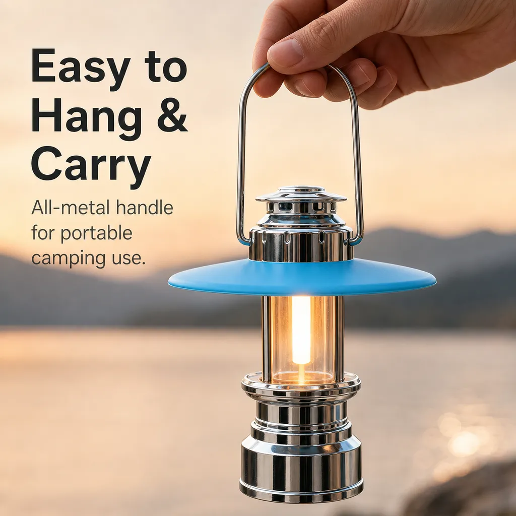 Jiadi Rechargeable COB Camping Lantern