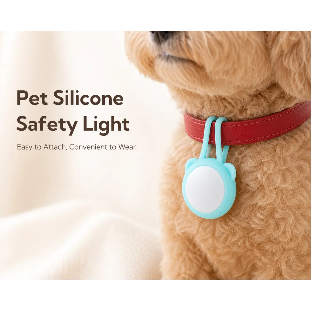 Jiadi Rechargeable Silicone Pet Warning Light