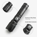 K50 10 W Laser Rechargeable Zoom Flashlight