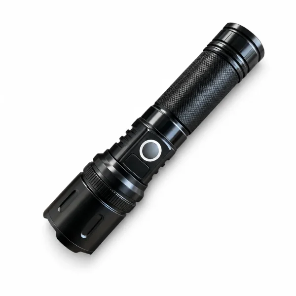 K51 10 W Laser Rechargeable Aluminum Alloy Zoom Flashlight