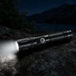 K51 10 W Laser Rechargeable Aluminum Alloy Zoom Flashlight