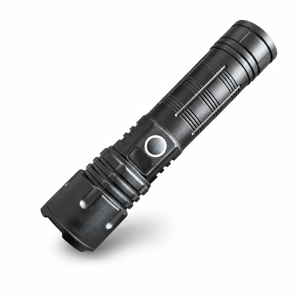 K52 10 W Laser Rechargeable Zoom Flashlight K52 10 W Laser Rechargeable Zoom Flashlight