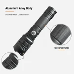K53 10 W Laser Rechargeable Zoom Flashlight