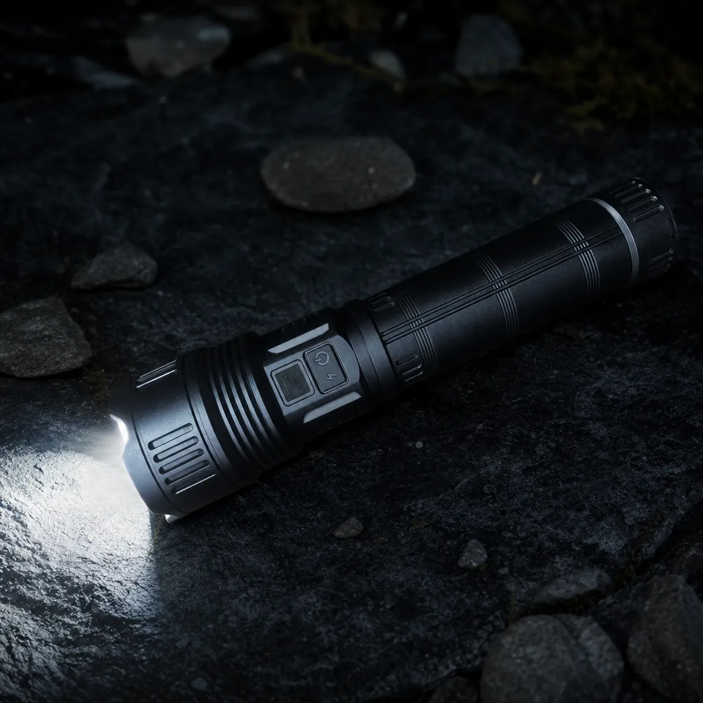 K700 60 W Laser Rechargeable Zoom Flashlight