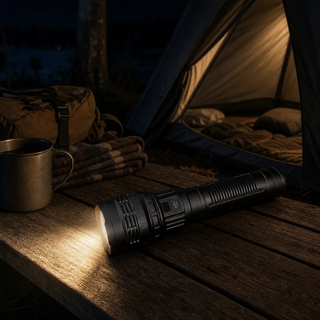 K800 60 W Laser Rechargeable Zoom Flashlight