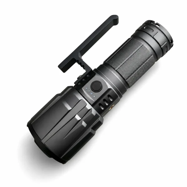 KF980 80 W Laser Flashlight 4500 lm Telescopic Zoom Aluminum Alloy Torch