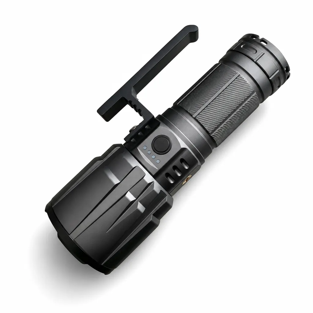 KF980 80 W Laser Flashlight 4500 lm Telescopic Zoom Aluminum Alloy Torch KF980 80 W Laser Flashlight 4500 lm Telescopic Zoom Aluminum Alloy Torch