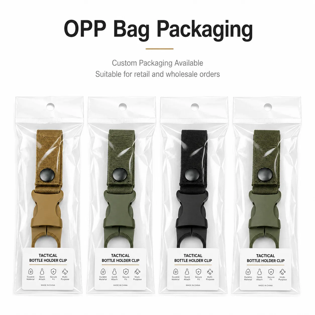 Outdoor Portable Lightweight Waterproof Nylon Carabiner