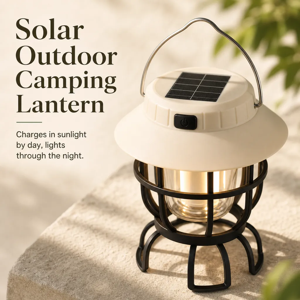 L-905 Solar LED Camping Lantern