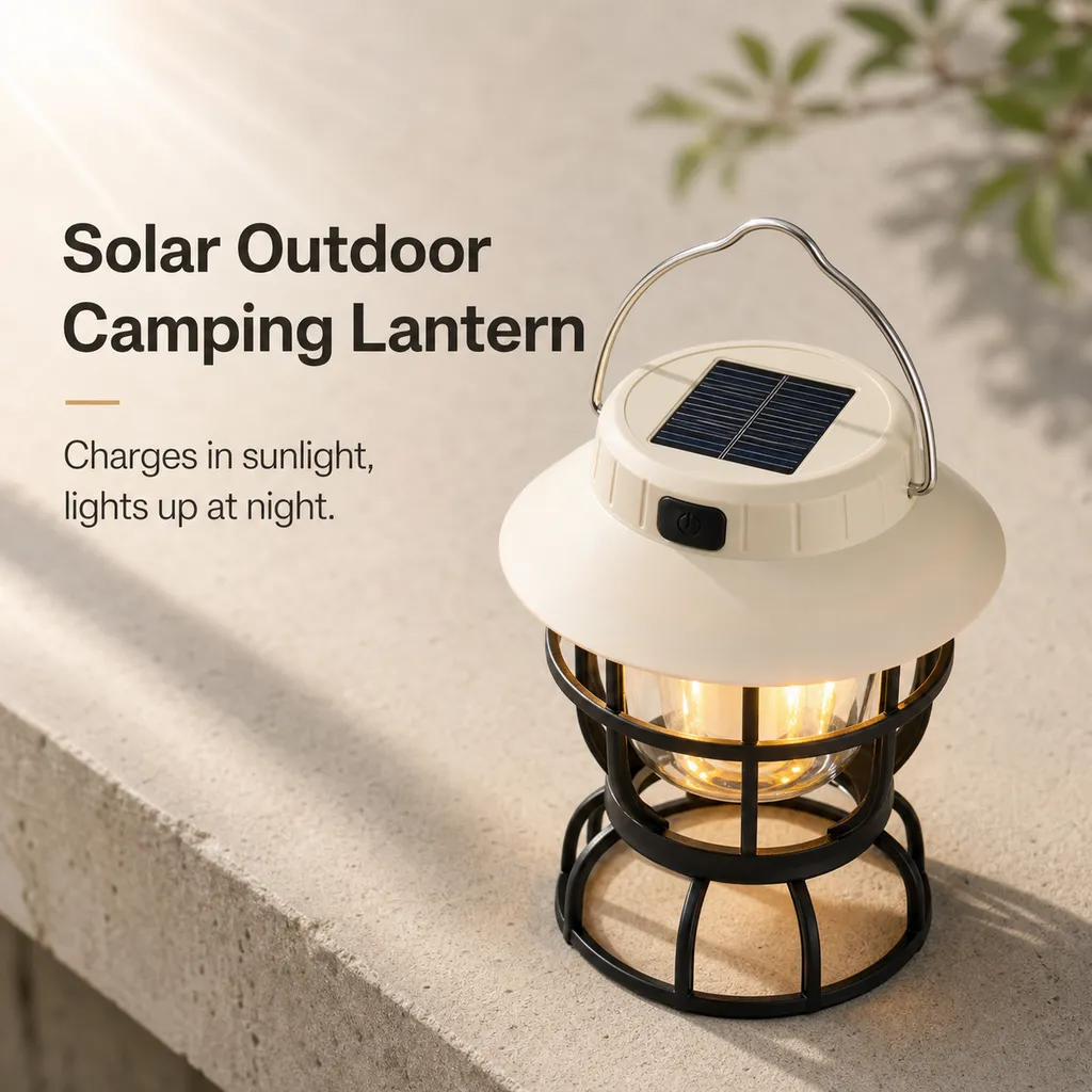 L-905 Solar LED Camping Lantern
