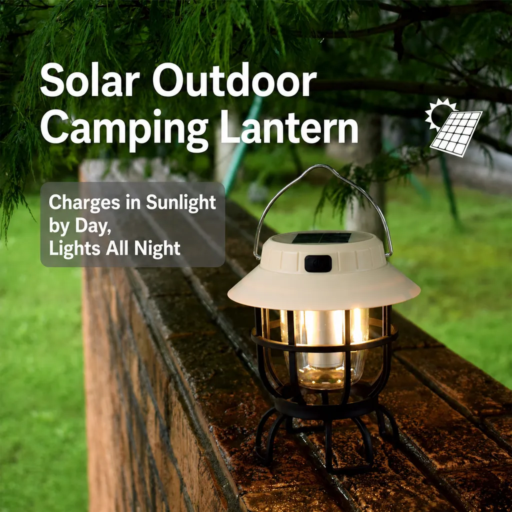 L-905 Solar LED Camping Lantern