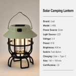 L-905 Solar LED Camping Lantern