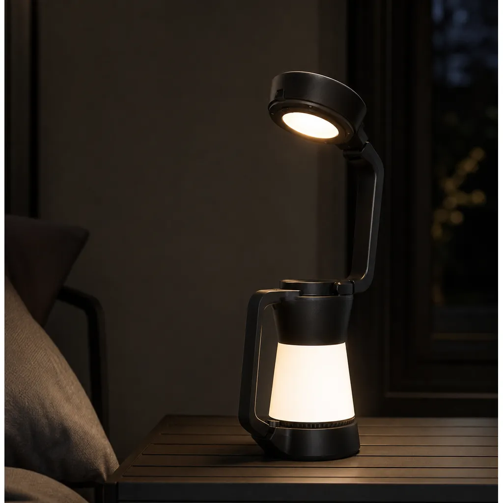 JD-L788 Multifunction LED Table Lamp Portable Camping Lantern Flashlight