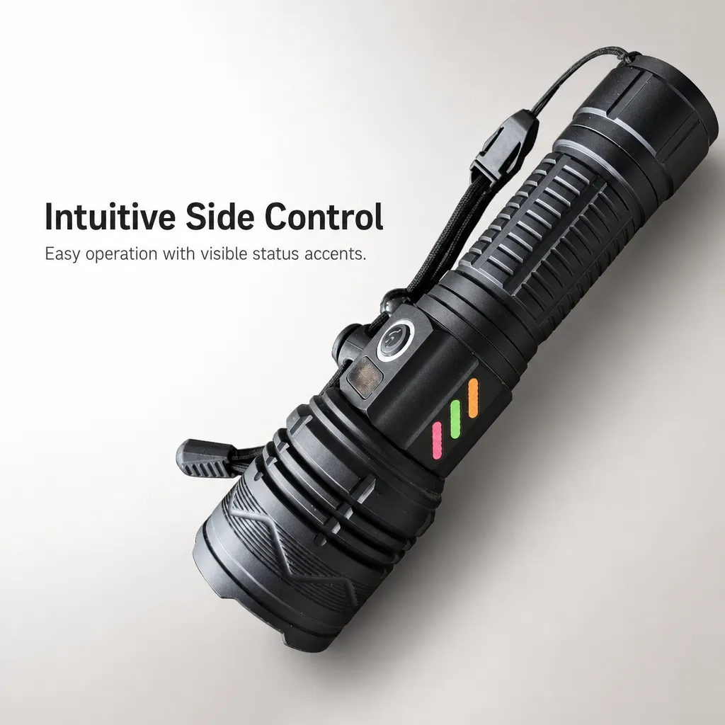 M169Y 10 W Laser Zoom Flashlight