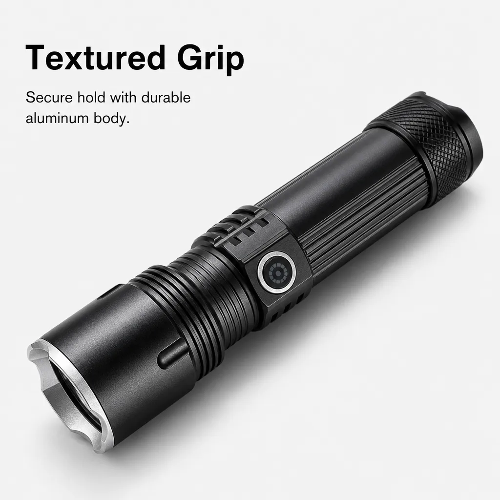 M170 P50 Rechargeable Zoom Flashlight