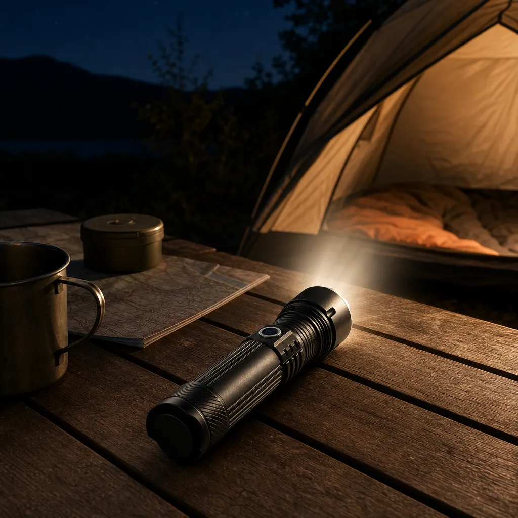 M170 P50 Rechargeable Zoom Flashlight
