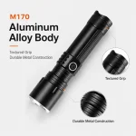 M170 P50 Rechargeable Zoom Flashlight