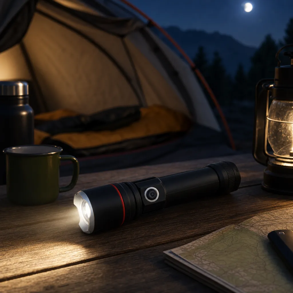 P50 Zoom Flashlight M171, 1000 lm Aluminum Alloy Torch