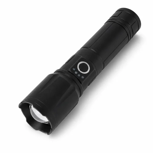 M180 10 W Laser Zoom Flashlight 1000 lm Aluminum Alloy Rechargeable Torch