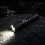 M180 10 W Laser Zoom Flashlight 1000 lm Aluminum Alloy Rechargeable Torch
