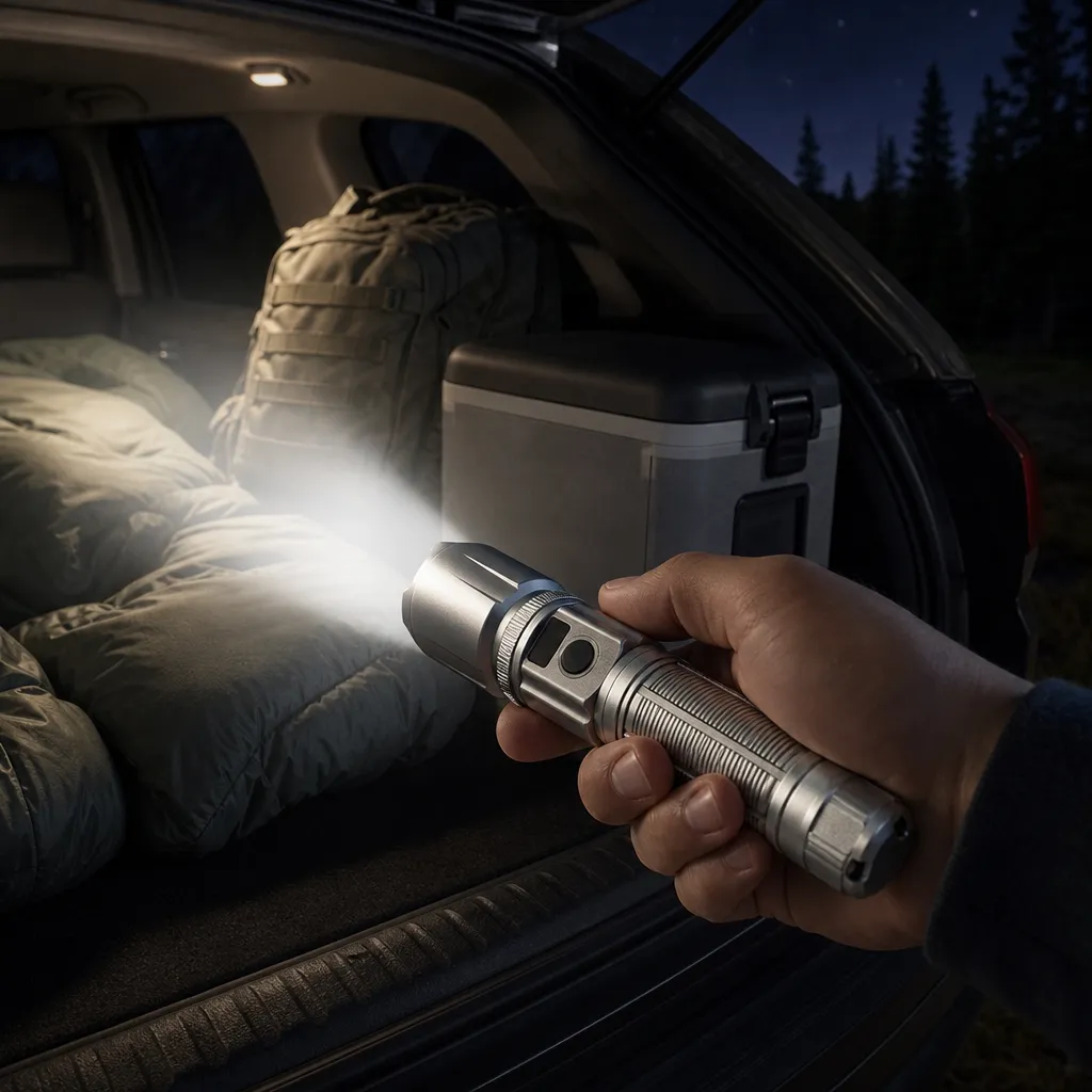 M185 Rechargeable Laser Flashlight Zoomable Tactical Torch