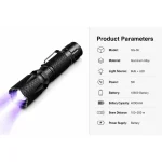 METII Upgraded Red Flashlight